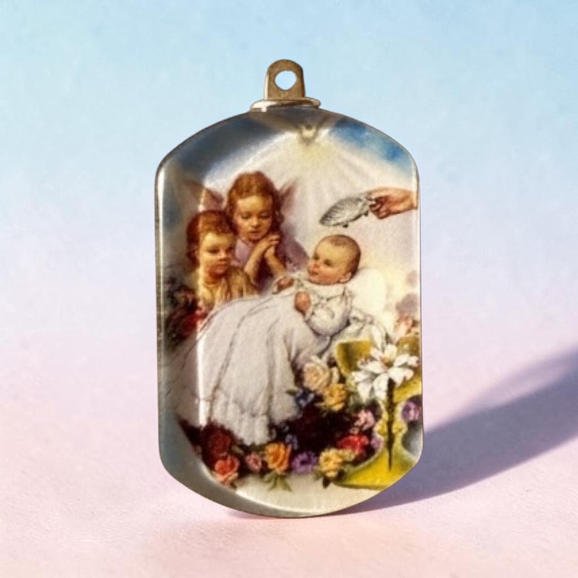 Holy Family Acrylic Pendant