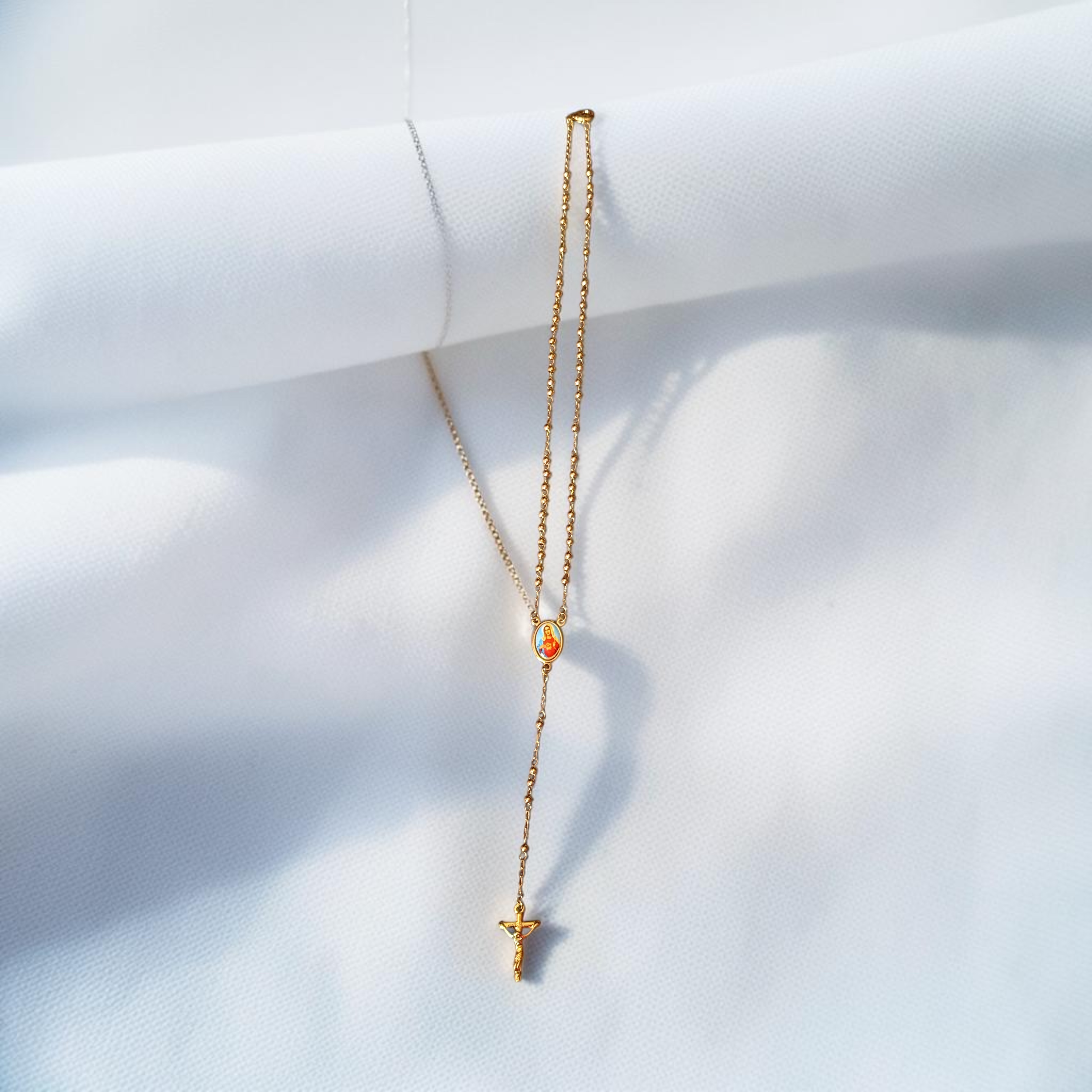 Gold Rosary necklace chain