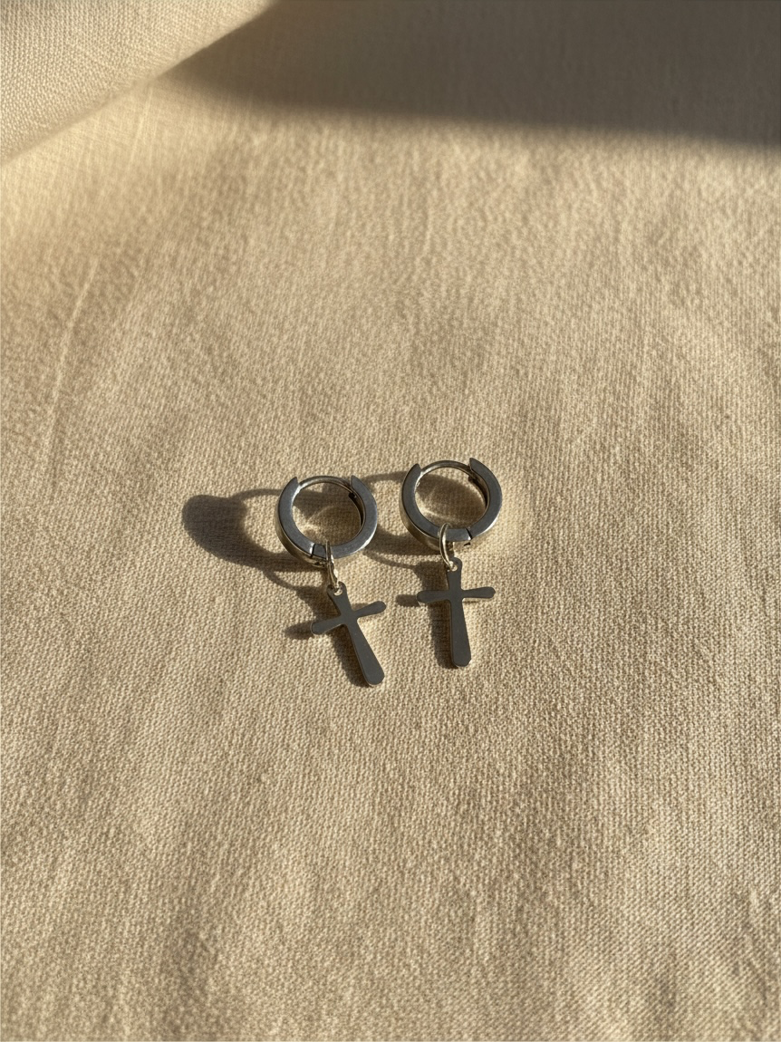 Stainless steel earing